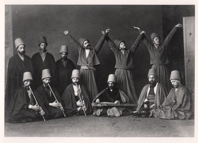 Whirling dervishes from Turkestan by French Photographer